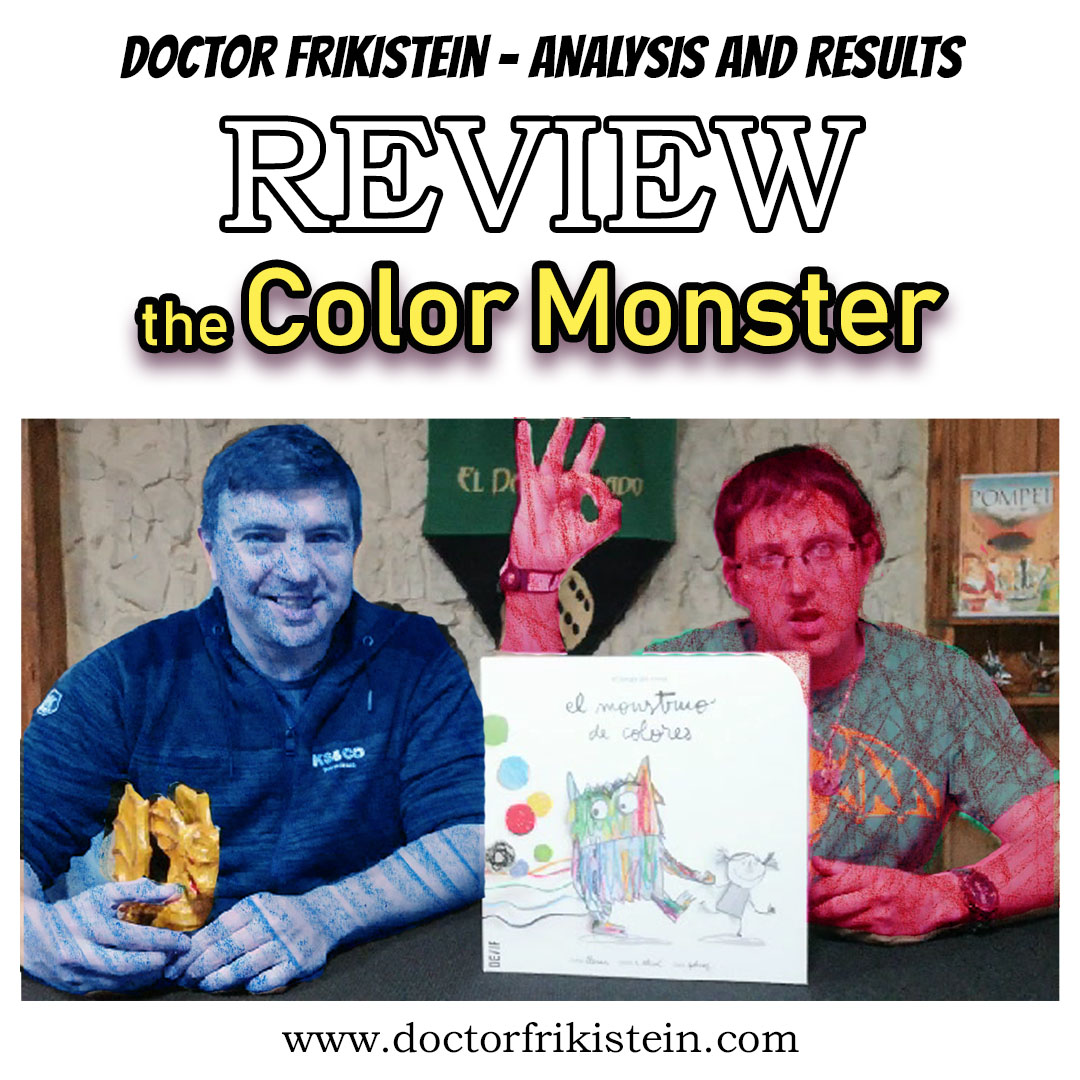 BOARD GAME REVIEW – THE COLOR MONSTER