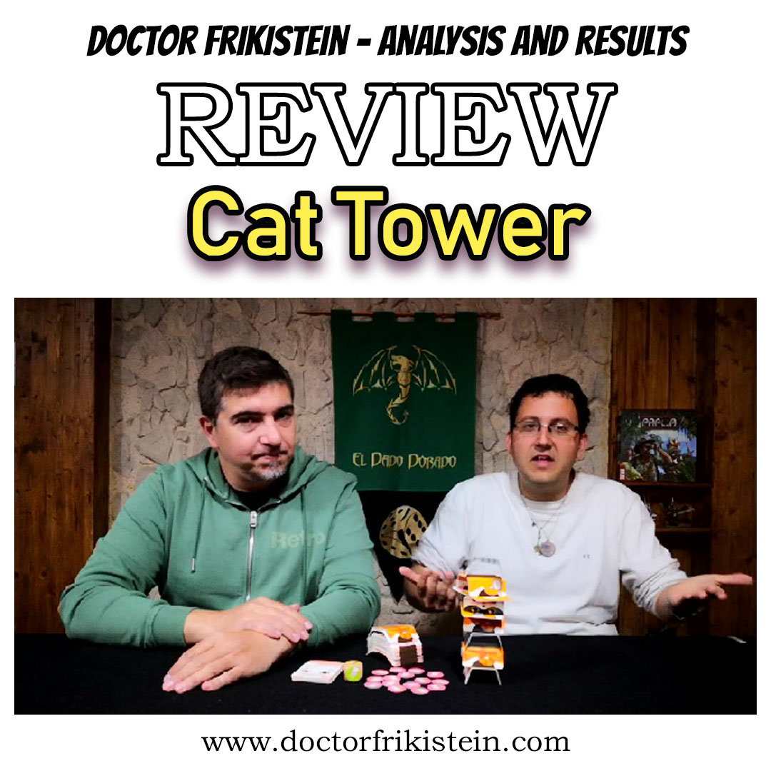 TABLE TOP GAME REVIEW – CAT TOWER