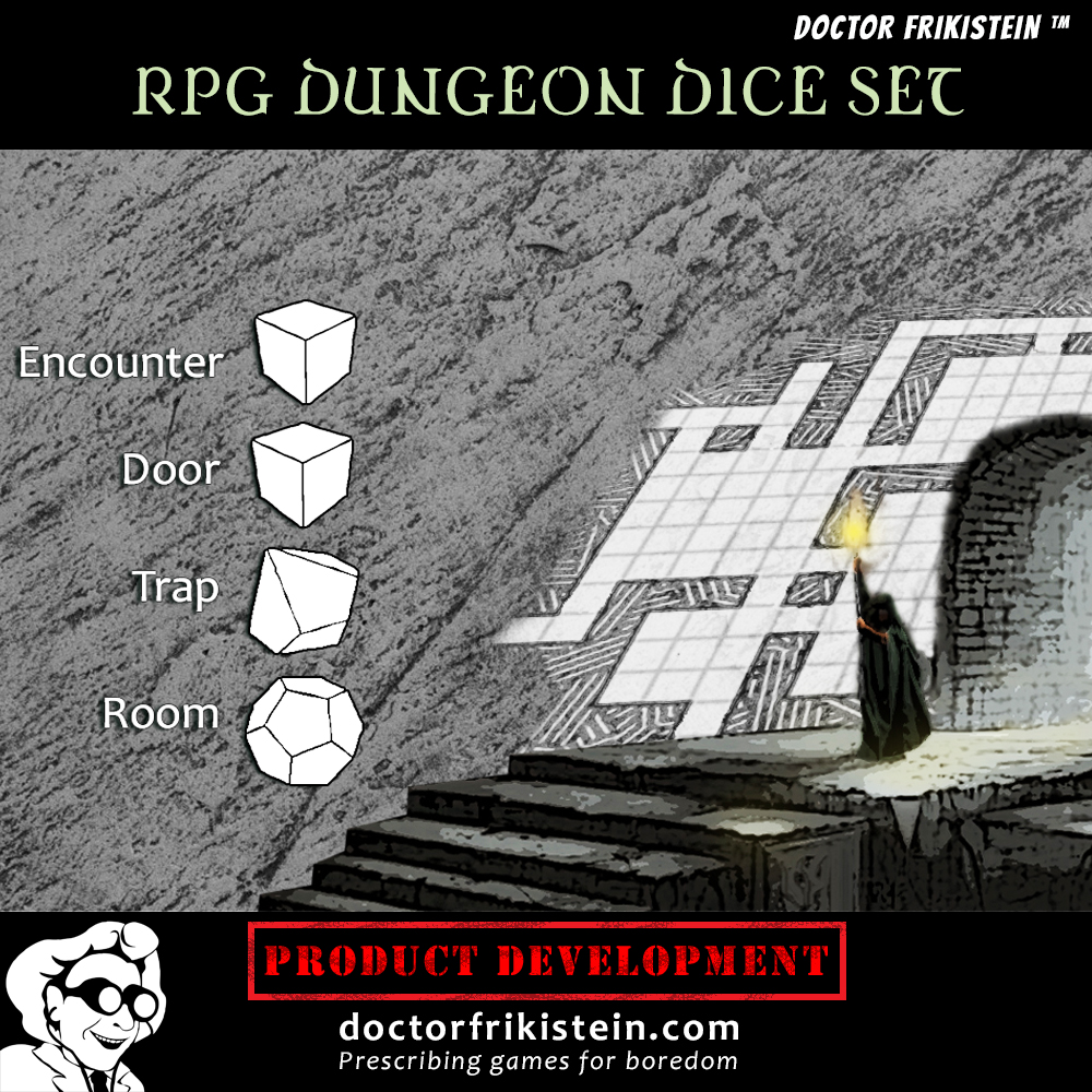 RPG DUNGEON DICE SET – IN DEVELOPMENT