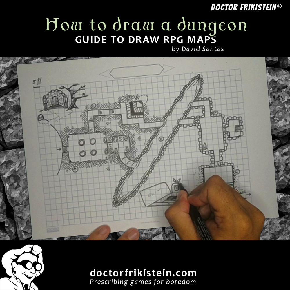HOW TO DRAW A DUNGEON